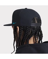 Nike Men's Black Miami Marlins 2025 City Connect Performance Adjustable Hat