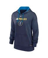 Nike Women's Royal Philadelphia Phillies Authentic Collection City Connect Performance Pullover Hoodie