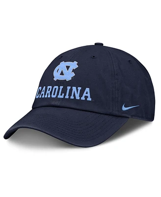 Nike Men's Navy North Carolina Tar Heels 2025 Sideline Club Adjustable Hat