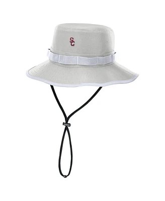 Nike Men's Gray Usc Trojans 2025 Sideline Apex Boonie Bucket Hat