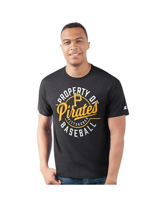 Starter Men's Black Pittsburgh Pirates Prime Time Property of T-Shirt