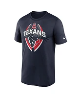 Nike Men's Navy Houston Texans Big Tall Primetime Legend Icon Performance T-Shirt