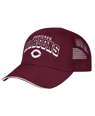 Colosseum Men's Maroon UChicago Maroons Wyatt Primary Team Trucker Adjustable Hat