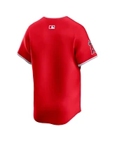 Nike Men's Red Los Angeles Angels Alternate Limited Jersey