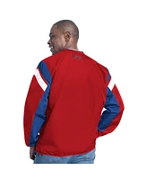 G-iii Sports by Carl Banks Men's Red Philadelphia Phillies Double Coverage V-Neck Pullover Sweatshirt
