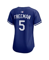 Nike Women's Freddie Freeman Royal Los Angeles Dodgers Alternate 2 Limited Jersey