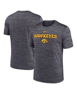 Nike Men's Black Iowa Hawkeyes 2025 Sideline Velocity Performance T-Shirt