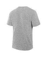 Fanatics Men's Heather Gray Utah Mammoth Primary Logo Legacy T-Shirt