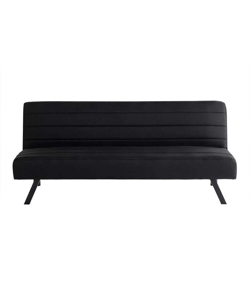 Serta 66.1" Polyester Donetta Convertible Futon