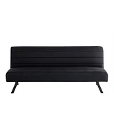 Serta 66.1" Polyester Donetta Convertible Futon