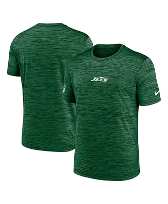 Nike Men's Green New York Jets Sideline Velocity Performance T-Shirt