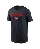 Nike Men's Navy Houston Texans Sideline Performance T-Shirt