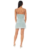 Jump Juniors' V-Neck Sleeveless Bodycon Slip Dress