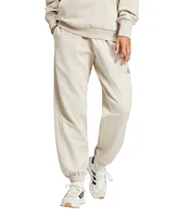 adidas Women's All Szn Fleece Elastic Waistband Pants