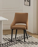 Manhattan Comfort 33.9" Faux Leather Tremont Dining Chair