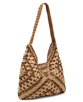 Steve Madden Bora Small Crochet Hobo Bag