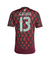 Adidas Men's Guillermo Ochoa Burgundy Mexico National Team 2024 Home Replica Player Jersey