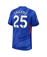 Nike Men's Moises Caicedo Blue Chelsea 2025/26 Home Authentic Player Jersey