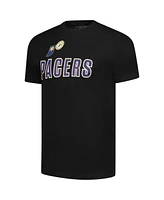 Fisll Men's and Women's Black Indiana Pacers Oversize Logo T-Shirt