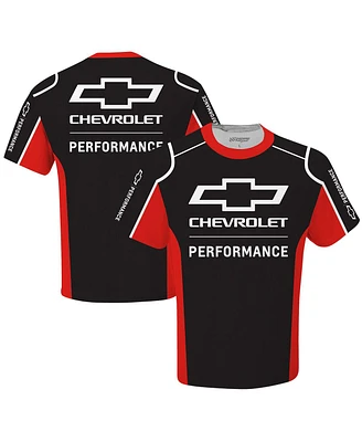 Checkered Flag Sports Men's Black Chevrolet Uniform T-Shirt