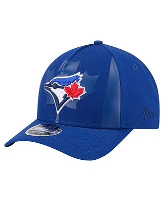 New Era Men's Royal Toronto Blue Jays Canadian Flag 9FORTY M-Crown A-Frame Adjustable Hat