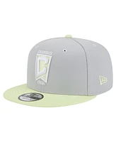 New Era Men's Gray Columbus Crew Color Pack Two-Tone 9FIFTY Snapback Hat