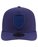New Era Men's Navy Real Salt Lake Color Pack A-Frame 59FIFTY Fitted Hat