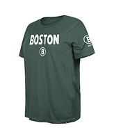 New Era Women's Green Boston Red Sox 2025 City Connect Plus T-Shirt