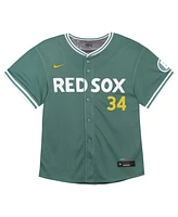 Nike Toddler David Ortiz Green Boston Red Sox 2025 City Connect Limited Retired Player Jersey