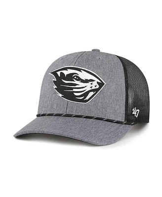'47 Brand Men's Gray Oregon State Beavers Carbon Rope Adjustable Hat
