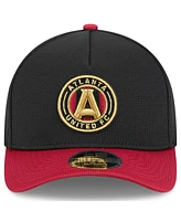 New Era Men's Black/Red Atlanta United Fc 2025 Jersey Hook 9FORTY M-Crown Adjustable Hat