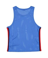 New Era Men's Blue Red Bull Racing Basketball Mesh Tank Top
