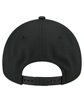 New Era Men's Black Las Vegas Aces Core Logo A-Frame 9FORTY Adjustable Hat