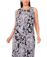 Msk Plus Sleeveless Jersey Maxi Dress