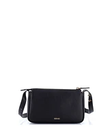 Pre-Owned Versace Medusa Chain Zip Shoulder Bag Leather