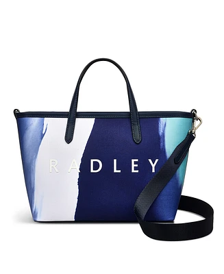 Radley London Southwell Gardens Stripe Open Top Grab Bag