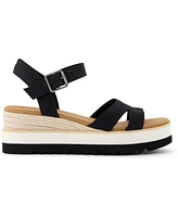 Toms Women's Louisa Open Toe Wedge Sandals