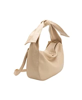 Melie Bianco Marni Crinkle Bow Small Crossbody Bag