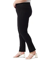 Gloria Vanderbilt Petite Amanda High Rise Pull-On Slim Straight Leg Jeans
