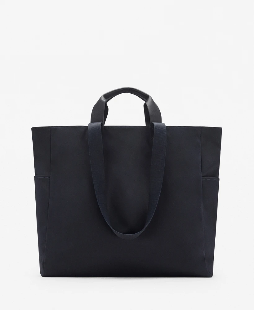 Mango Men's Pockets Cotton Tote Bag