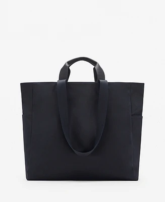 Mango Men's Pockets Cotton Tote Bag