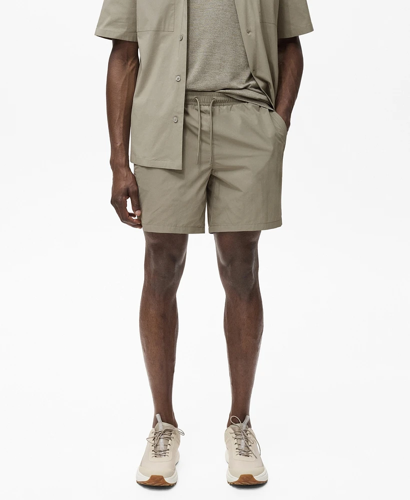 Mango Men's Zip Pockets Swimsuit