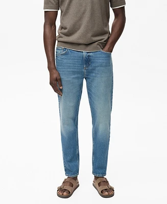 Mango Men's Ben Tapered Fit Jeans