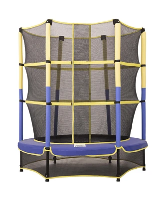 Plexalife 55" Kiddy Trampoline & Enclosure Set - Easy Assembly