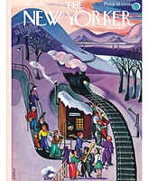 New York Puzzle Company Skiing Express 500 Piece Puzzle
