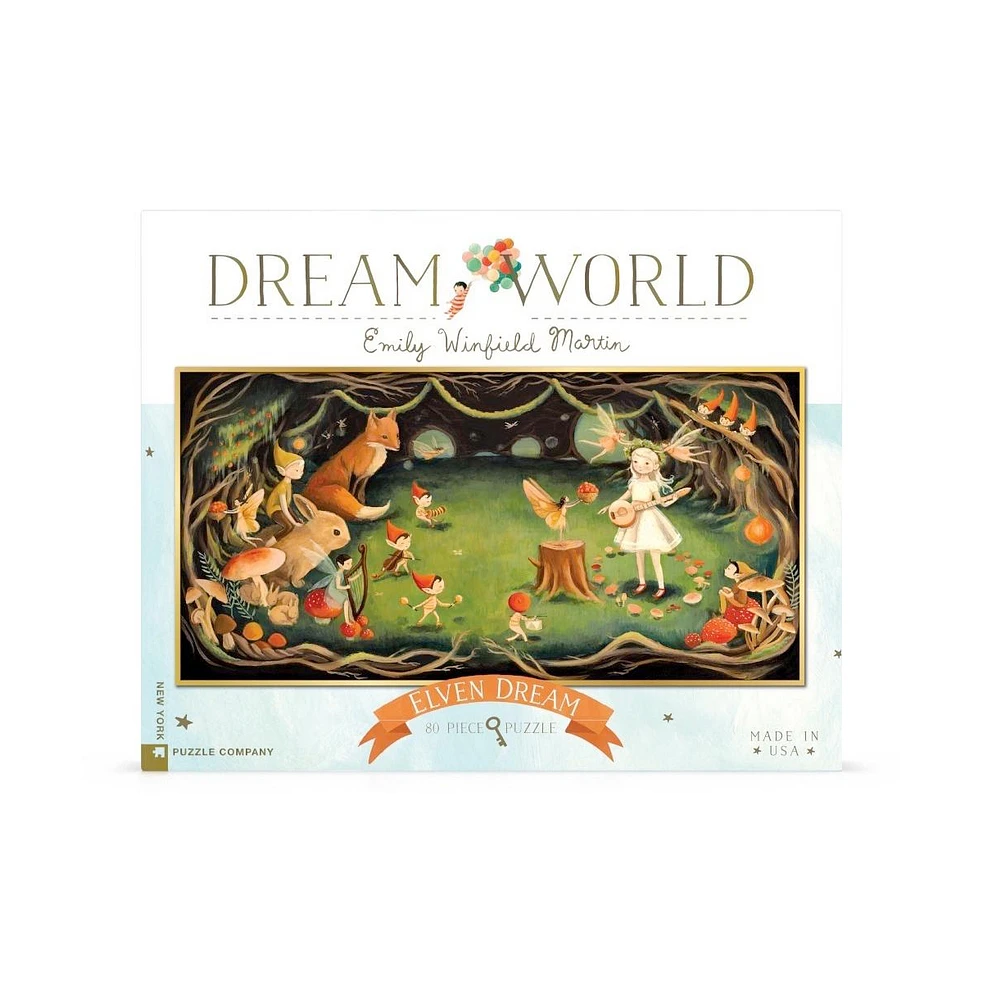New York Puzzle Company Elven Dream 80 Piece Puzzle