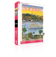 New York Puzzle Company Sunset Cruise 1000 Piece Puzzle