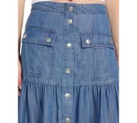 Guess Women's Tessi Cargo Maxi Skirt
