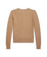 Polo Ralph Lauren Big Girls Mini-Cable Cotton Cardigan Sweater