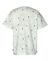 Univibe Big Boys Edward Lightning Bolt Printed Short Sleeve T-Shirt